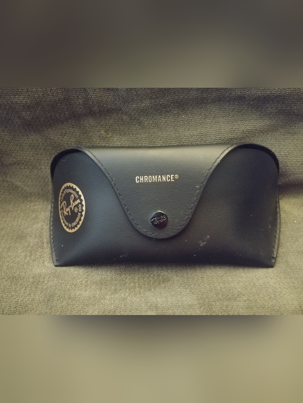 Ray-Ban Black Chromance Sunglasses Case